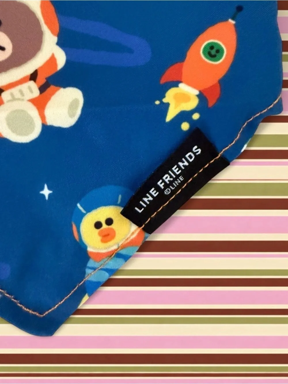 Zippy Paws Bandana for Dogs Line Friends Bear Brown's Space Odyssey